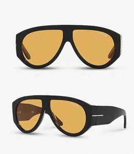 Lunettes de soleil design Hommes Tom Chunky cadre de plaque FT1044 lunettes surdimensionnées Mode Ford pour femmes Styles de sport boîte d'origine