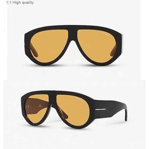 Lunettes de soleil design Hommes Tom Chunky cadre de plaque FT1044 lunettes surdimensionnées Mode Ford Lunettes de soleil pour femmes noir Sport styles noirs boîte d'origine
