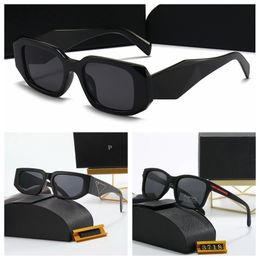 Designer zonnebril heren dames mode driehoek volledig frame zonnescherm spiegel gepolariseerde UV400 beschermingsbril met doos