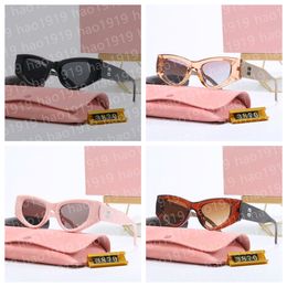 Gafas de sol de diseñador Mens Sombras al aire libre Fashion Classic Lady Gafas para mujeres Mezcla de gafas de lujo Color Triangular Triangular Gafas para el Sol de Mujer