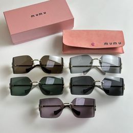 Lunettes de soleil designer MIUI SUMPLASSES 1: 1 Modèle de qualité MU54Y