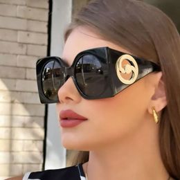 Lunettes de soleil de créateurs surdimensionnées carrées lunettes de soleil d'extérieur pour femmes Vintage couleur bonbon lunettes de soleil hommes nuances Oculos Gafas De Sol