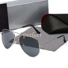 Designer zonnebril Ray mannen Ban luxe vliegeniers zwart frame heren dames Sonnenbrille brillen metalen lenzen Raybann 832