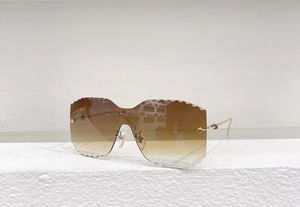 Lunettes de soleil designer Eyeglass de lunettes de diamant sans diamant Buffalo Cadre en bois brun Lens Brown Fashion Caxe Vintage Metal Sun Glasses With Box