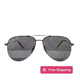 Gafas de sol de diseñador Gafas de sol con forma de sapo de doble haz de la familia SLP, Yang Yang masculino, Zhou Yutong, clásico femenino 11m KNXF