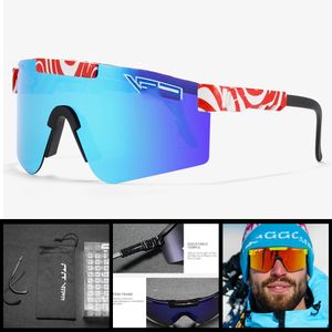 Gafas de sol de diseñador Ciclismo Sports Eyewear UV400 Gases al aire libre Piernas dobles Bicicletas Bicicletas Marco de gafas de sol UV400 Men Sport With Case