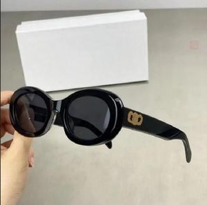 Designer zonnebrillen 2024 Retro cat's eye zonnebril voor dames CE's Arc ovale Franse hoge kwaliteit