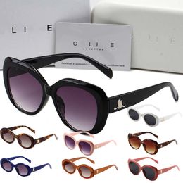 Lunettes de soleil de styliste pour femmes et hommes, verres de soleil rétro ovales français, accessoires de mode de rue