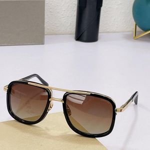 Designer zonnebril zonnebril voor vrouwen mach één metaal retro klassieke modestijlen ontwerp zonnebril vierkant dubbele brug frame uv 400 lens heren bril bril