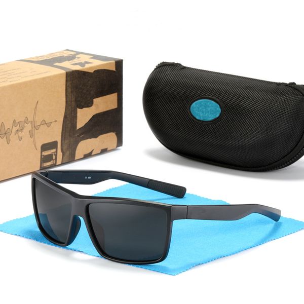 Gafas de sol de diseñador mujeres hombres Gafas de sol hombres gafas de diseño Gafas de sol polarizadas UV400 Marco completo Adumbral con caja gafas de viaje de conducción polarizadas AAAAA +