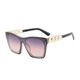 designer zonnebrillen dames luxe zonnebril heren zonnebrillen mode zonnebrillen trend retro groot vierkant frame uv400 sunblock zonnebril voor heren en dames m393 paars