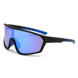 lunettes de soleil design femmes lunettes de soleil de luxe lunettes de soleil pour hommes nouvelles lunettes de soleil de sport à grande monture lunettes de soleil de mode éblouissantes lunettes d'équitation de vélo 3802 noir bleu