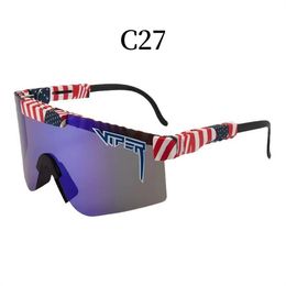 Gafas de sol de diseñador Mujeres Hombres Gafas de sol Pit Vipers Gafas de sol polarizadas Nueva moda TR90 UV400 Buena calidad Gafas de sol deportivas clásicas Gafas de marca con caja