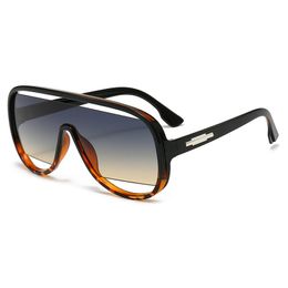 lunettes de soleil design femmes lunettes de soleil pour hommes lunettes de soleil de luxe personnalité lunettes de soleil creuses lunettes de soleil de sport mode lunettes une pièce 3908 imprimé léopard