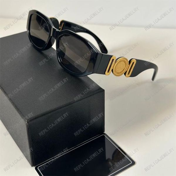 Gafas de sol de diseñador Mujeres Nuevas con caja VE 4361 Moda Hombres Gafas polarizadas Gafas Medusa Biggie Gafas de sol con montura ovalada Gafas de conducción de playa de la mejor calidad