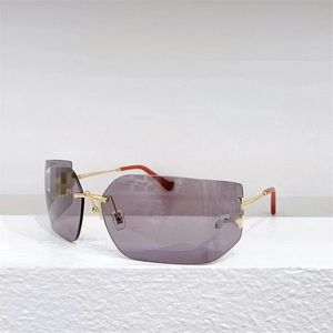 Lunettes de soleil designer verres de soleil de piste de piste largeur lunette homme hommes lunettes de soleil de luxe couleur décontractée latérale décontractée le côté métal jambe uv400 Sonnenbrille FA0103