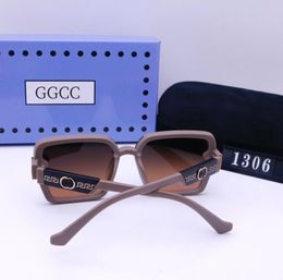 Designer zonnebril dames klassiek GGCC Brand heren pc -frame zonnebrillen serie 9colors, box optioneel en kleuren vastleggen een betere klasgenoot volgende week favoritea actrice