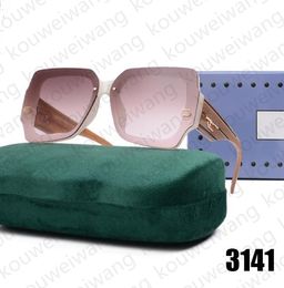 Gafas de sol de diseñador Fashion GGCCC Marco avanzado de PC Avanzado Serie de gafas de sol de lujo Look LIDAGRES