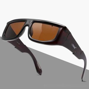Designer zonnebril Dames elektrische zonnebril met frame Hoog uiterlijk Zonbescherming Piloot Trendy zonnebril