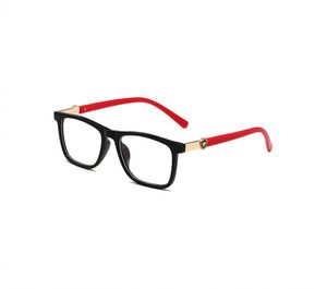 Lunettes de soleil de créateurs Zero Diopter Computer Reading Glasses Metal Logo V5515 Anti Blue Light Lunettes pour hommes femmes travaillent avec la boîte d'origine