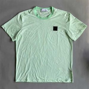 Designer de qualité supérieure pierres îles T-shirt Summer Menswear Sweetable Loose Letter Imprimés Street Fashion Varsity Cotton T-shirt Trb022