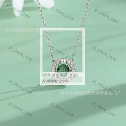 Designer Swarovskis Bijoux Le collier de coeur de la danse shijia adopte Crystal Element Swan Spirit Collier High Edition 980