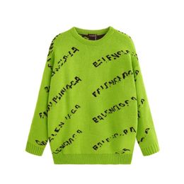 Designer Sweater French Fashion Sweater Men Dames High Street Gebreide Jumper Hoodie Breat Sweat Cardigan Sweatshirts M-3XL
