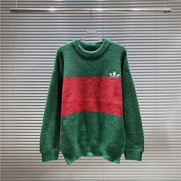 Pull de créateur Sweater de mode français Polo Men d'hiver Women Femmes High Street Treater Jumper Sweat à sweats de sueur en tricot en tricot T1