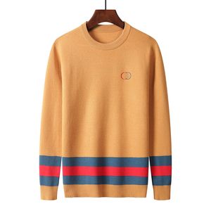 designer sweater hoodie Nieuw Europa heren herenshirt van hoge kwaliteit trui klassiek heren top letter patroon borduurwerk Ronde hals comfortabel