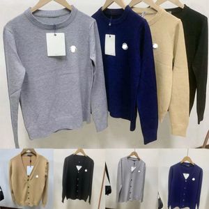 Suéter de diseñador Suéter para hombre Cárdigan de lana Sudaderas con capucha Suéter de manga larga Mujeres Cuello redondo Suéteres con cuello en V Sudaderas con capucha masculinas Tops Tallas grandes 3XL