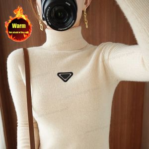 Designer Sweater Women Cardigan Gebreide ronde nek Hoge kraag Vrouwen Fashion Letter Wit Zwart lange mouw kledingpullover