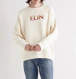suéter de diseñador suéter de punto para mujer Jersey Frauen suéter temperamento todo estilo perezoso color sólido Otoño afuera para usar un top Chic Suéteres para mujer