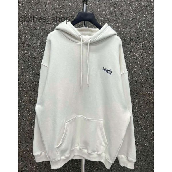 Chandails de créateurs mode High Home Balencigs Hoodies Hoodies Cola Version Men Broidered Paris Classic Loose Cabille Fi R32V