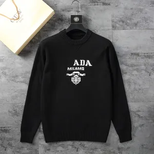 Suéteres de diseñador espesar cardigan hombres y mujeres de lujo Cuello alto gradiente jacquard letras moda masculina Paris t street manga larga S-XXL