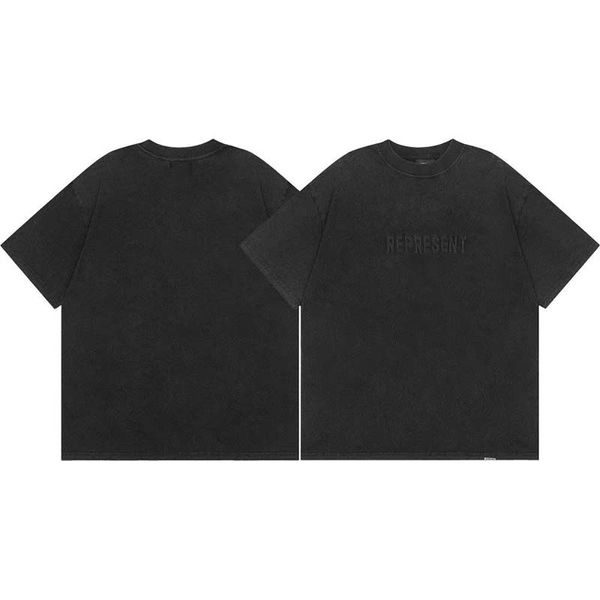 Designer Sweatshirt Mens représente Tshirt Tshirt extérieur coton pur imprimé à manches à manches à manches de sport en microfibre couple de luxe Couples T-shirt Men 211