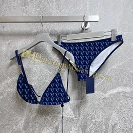 Traje de baño de diseñador para mujer Tanga vintage micro cover up conjuntos de bikini para mujer traje de baño trajes de baño estampados verano