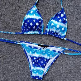 Designer badpak dames dames bikinisets badmode bedrukte badpakken zomer strandkleding zwempak