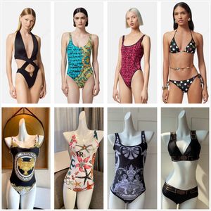 Designer Swimwear Bikini Designer Swimsuit Sexy Swim Fissure Sweet One Piece Backless Drying Drying Protection Sun Protection Bow High TaonT Hollow Out Preed Triangle