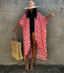 diseñador de trajes de baño encubrimientos Moda hojas de impresión Protección solar cardigan lxf2137 verano ocio traje de baño bikini Blusa de playa