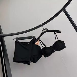 Maillot de bain de styliste, maillot de bain tendance, Miui 24ss, nouveau gilet et short, ensemble deux pièces pour femmes, Simple, élégant et doux