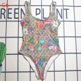 Swimons de maillot de bain du créateur de maillot de bain Femme Bikini imprimement de la mode MAINTRAIN