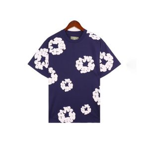 Designer T Denim Tee Mode Homme la chemise Sudaderas en coton chemises courtes unisexes surdimensionnées 1: 1 c3
