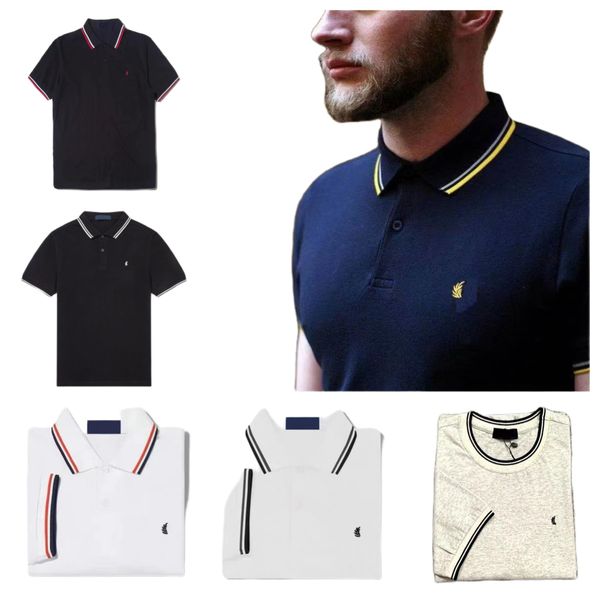 Designer T Shir Polo Shirt Formel Shirt Fred Perry Classic Designer Shirt Polo Broidered Womens Mens Tee