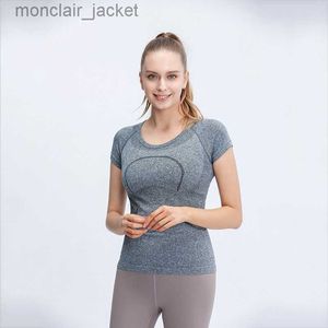 Designer T-shirt 2.0 Sports Top Absorbant la transpiration Séchage rapide Manches courtes Yoga Suit Gym Running Élastique Serré