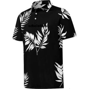 Designer T-shirt 2023 New Men's Polo à manches courtes à manches courtes à manches courtes rapides 3D Hawaiian Golf