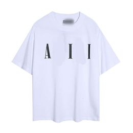 Designer T-shirt Amies Fashion Mens T-shirts Summer Womens Designers Tshirts Amiryes