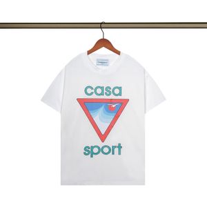 casablanc t-shirt mode hommes t-shirts décontractés homme vêtements rue t-shirts tennis club casa blanca shorts manches vêtements chemise de luxe S-2XL d7