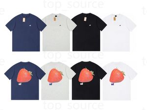 Designer T-shirt Hip Hop Hip Hop Lettres supérieures à manches courtes Shirts de haute qualité imprimés de haute qualité Pullover Couple CO CORIGE HAUT STREET pour hommes A163