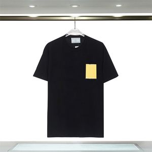 Designer T-shirt Casual MMS T-shirt met monogram afdrukken Korte mouw Top te koop Luxe heren hiphop kleding Aziatische maat 72
