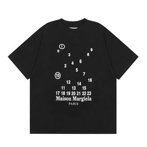 Designer T-shirt Casual MMS T-shirt met monogram print top met korte mouwen te koop luxe heren hiphopkleding Aziatische maat 17